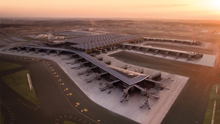 May 2020 Awarded İstanbul Airport, World Architecture Festival 2019 Finalist / Transportation LEED Gold Certified