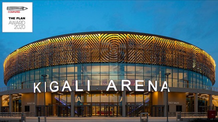 August 2020 KASSO Supplier of Globally Awarded Projects  Kigali Arena